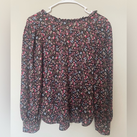 Blouse Long Sleeve By Loft - Picture 1 of 7